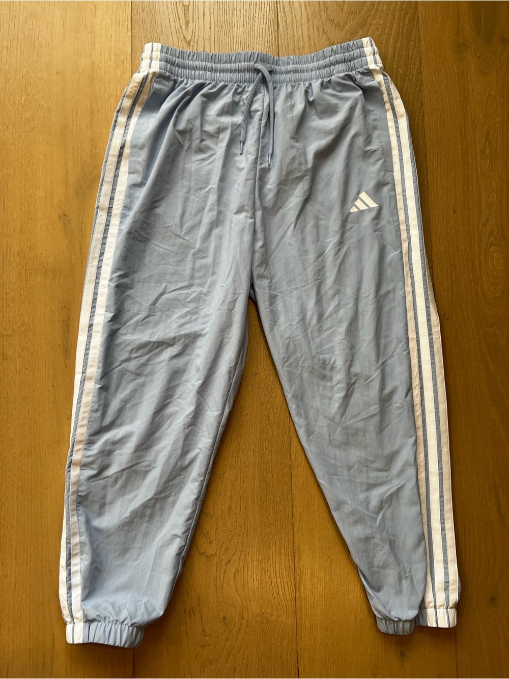 adidas Sportswear Woven Track Pants Cloud Light Blue Size M